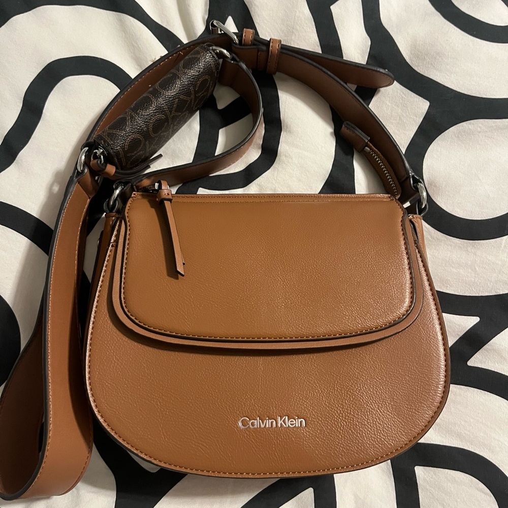 Calvin Klein Brown Shoulder Bag